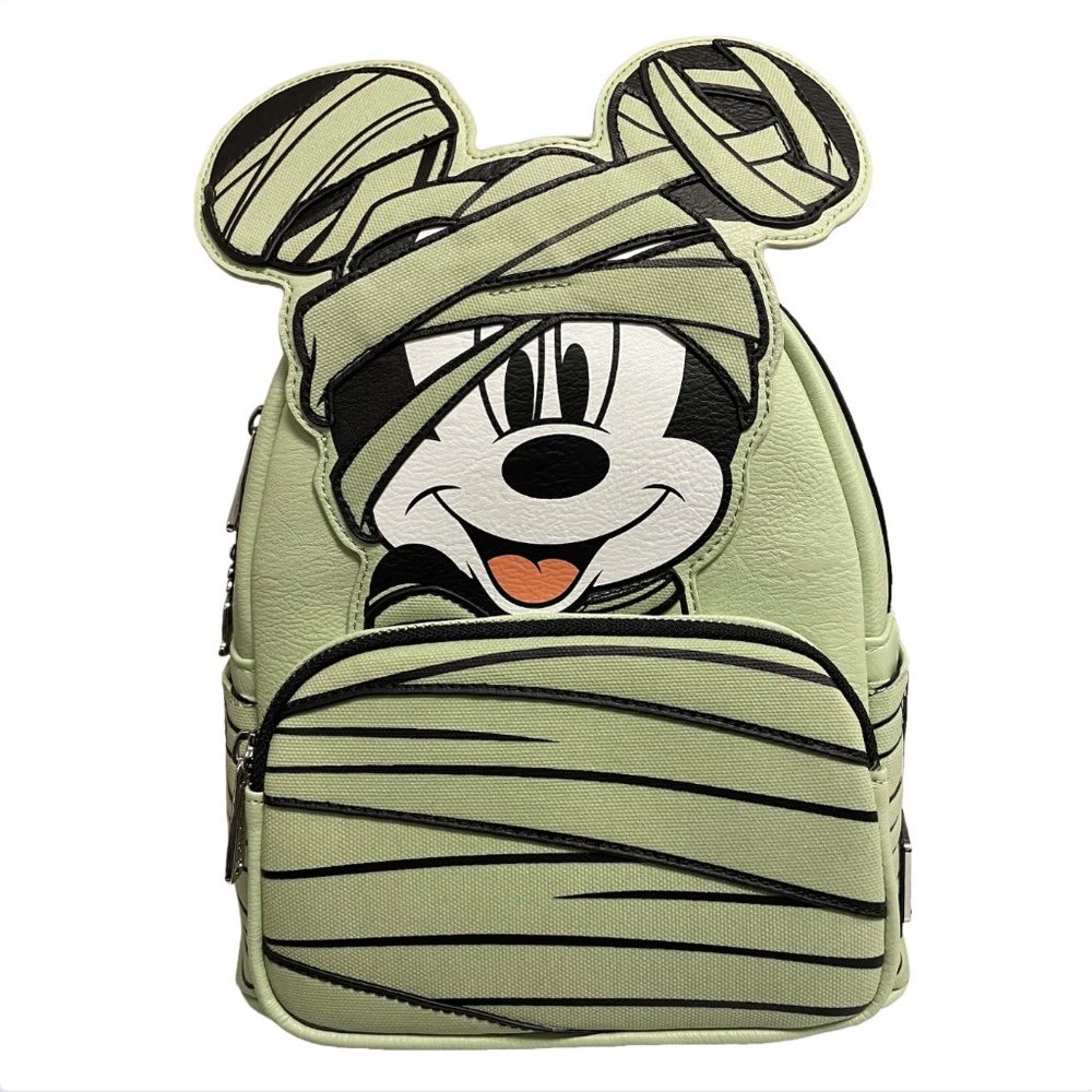 Loungefly Disney Mummy Mickey Cosplay Glow In the Dark Mini Backpack